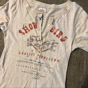American Eagle Half sleeve T-shirt w/ Graphic.